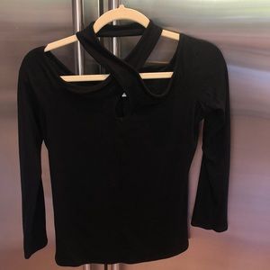 H HALSTON TOP